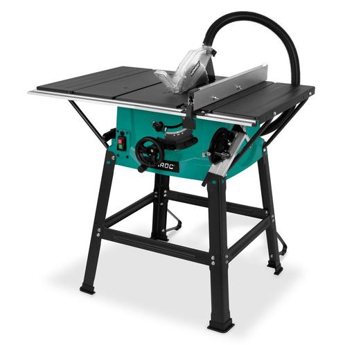 Zaagtafel 2000W – Ø250mm | Incl. 60T Zaagblad en onderstel, Doe-het-zelf en Verbouw, Gereedschap | Zaagmachines, Nieuw, Verzenden