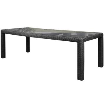Bergamo dining tuintafel 240x100xH78 cm antraciet beschikbaar voor biedingen