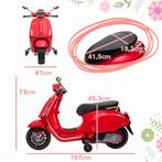 TRUUSK AIYAPLAY Kinder Elektrische Motorfiets 6V Met MP3 USB, Kinderen en Baby's, Speelgoed | Buiten | Accuvoertuigen, Verzenden