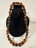 Halsketting met Baltische barnsteen kralen - Barnsteen, Verzamelen, Nieuw