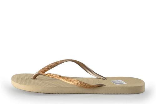 Havaianas Slippers in maat 39 Bruin | 10% extra korting, Kleding | Dames, Schoenen, Bruin, Zo goed als nieuw, Slippers, Verzenden