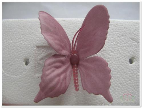Vlinders van foam lila 6 cm. doos 36 stuks voor corsage, Hobby en Vrije tijd, Knutselen, Nieuw, Ophalen of Verzenden