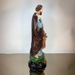 Beeld, Religieus beeld - 45 cm - Antiek Beeld Heilige Jozef, Antiek en Kunst