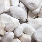 Crystal white keien 40-80 mm Midibag 0,7m3, Tuin en Terras, Grind, Keien en Split, Ophalen of Verzenden, Nieuw