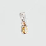 Zonder Minimumprijs - Hanger 14 kt. - 0.24ct. tw. Diamant