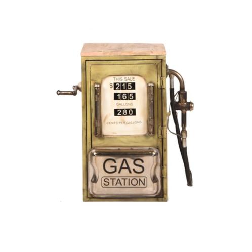 Sidetable Vintage Gas Station, Huis en Inrichting, Tafels | Sidetables, Nieuw, Ophalen of Verzenden