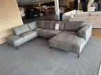 Mega hoekbank U vorm Julia stof groen nieuw model sofa, Ophalen, Nieuw, Stof, Tokai 