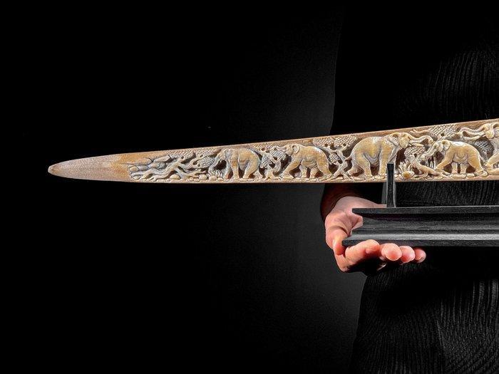 Geen minimale prijs - Fijn grote uitgehakte, Antiek en Kunst, Kunst | Designobjecten