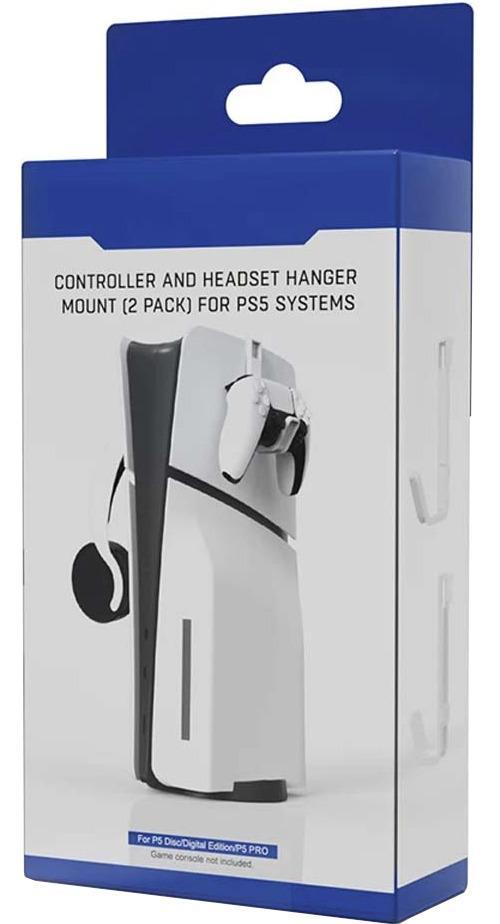 JYS Controller and Headset Hanger Mount for PlayStation 5, Spelcomputers en Games, Spelcomputers | Sony PlayStation Consoles | Accessoires