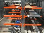 Industriële stelling – stevig metalen rek voor magazijn, Ophalen, Zo goed als nieuw