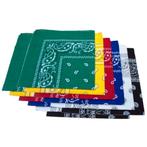 Fako Fashion® - Paisley Bandanas 12 stuks - 2x 6 kleuren -, Verzenden, Nieuw