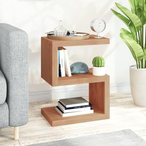 vidaXL Bijzettafel 45x30x60 cm mass––ief teakhout, Huis en Inrichting, Tafels | Bijzettafels, Nieuw, Verzenden