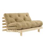 19% Korting | Karup Design Roots Slaapbank, Verzenden, Zo goed als nieuw, Beige