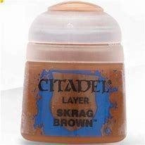 Citadel Colour Skrag Brown Layer Paint 12 Ml (Warhammer, Hobby en Vrije tijd, Wargaming, Nieuw, Ophalen of Verzenden