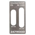 247WOOD FIS inleg 130x30 voor BSW/Intersteel, Verzenden, Nieuw