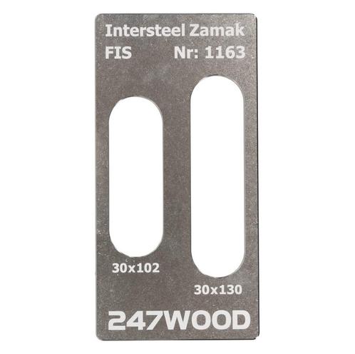 247WOOD FIS inleg 130x30 voor BSW/Intersteel, Doe-het-zelf en Verbouw, Hang- en Sluitwerk, Verzenden