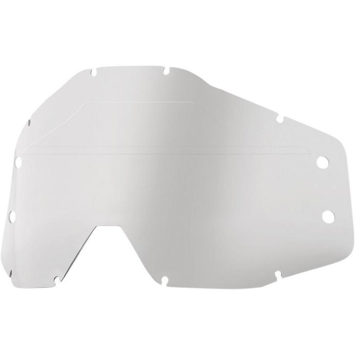 100% Forecast clear lens, Motoren, Kleding | Motorhelmen, Ophalen of Verzenden