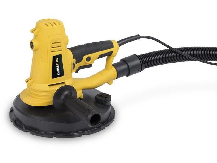 Powerplus POWX0478 - Wand- en Plafondschuurmachine - 1220W -, Doe-het-zelf en Verbouw, Gereedschap | Schuurmachines, Zo goed als nieuw