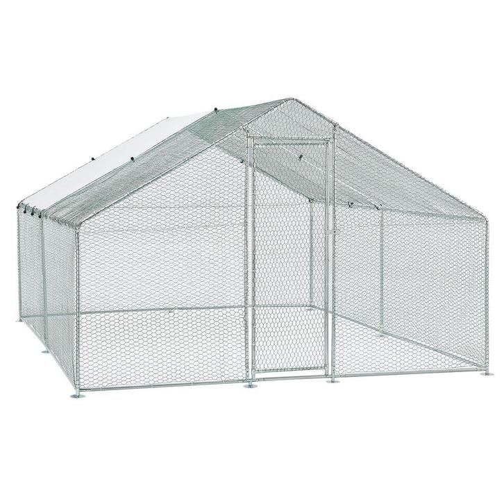 Kippenren / Kippenhok - HLS25T - 300 x 400 x 200 cm, Dieren en Toebehoren, Vogels | Hokken en Kooien, Nieuw, Verzenden