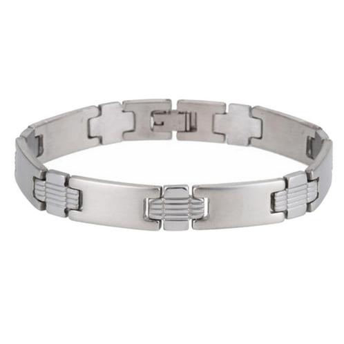 Fako Bijoux® - Stalen Herenarmand - Armband Voor Heren - RVS, Sieraden, Tassen en Uiterlijk, Armbanden, Verzenden