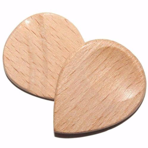 Beuken handgemaakte houten plectrum, Muziek en Instrumenten, Instrumenten | Toebehoren, Nieuw, Ophalen of Verzenden