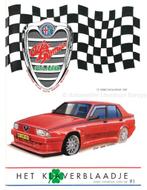 2000 ALFA ROMEO CLUB HET KLAVERBLAADJE 91 NEDERLANDS, Nieuw, Alfa Romeo, Author