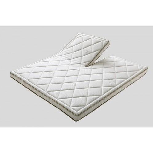 Topper natuurlatex met split, Huis en Inrichting, Slaapkamer | Matrassen en Bedbodems, Verzenden