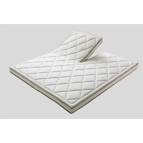 Topper natuurlatex met split, Huis en Inrichting, Slaapkamer | Matrassen en Bedbodems, Nieuw, Ophalen of Verzenden