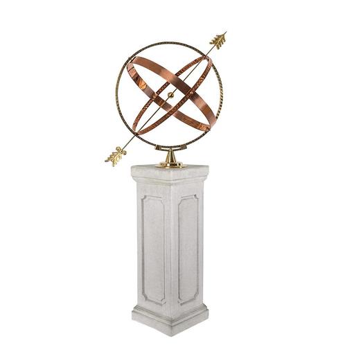 Zonnewijzer Hercules Z10 & sokkel S107 Decoratie, Tuin en Terras, Tuinwanddecoratie, Verzenden