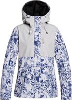Roxy Jetty Dames Ski jas - Maat M - Heather Grey Botanical, Verzenden, Nieuw