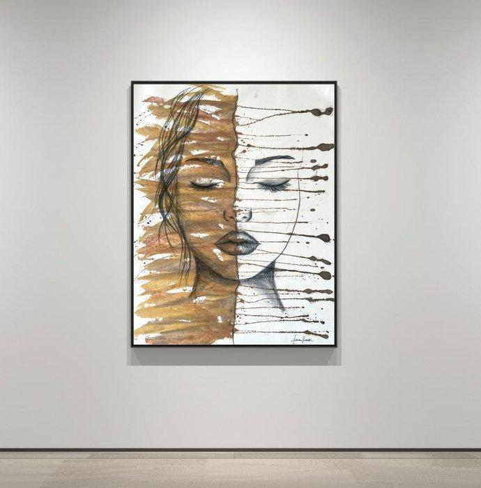 Serena Grassetti - Anima a Metà #8, Antiek en Kunst, Kunst | Schilderijen | Modern