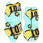Special Made Turbo Waterpolo badpak ARGENTINA 10 blauw geel, Verzenden, Nieuw