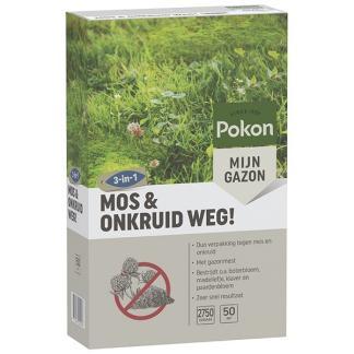 Pokon Mos en Onkruid Weg | Gazon | 50 m², Tuin en Terras, Bestrijdingsmiddelen, Nieuw, Verzenden
