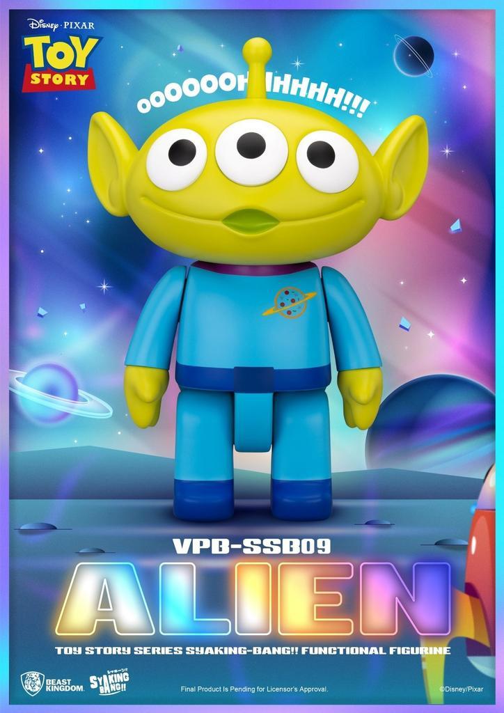 Toy Story Syaking Bang Series PVC Coin Bank Alien 33 cm, Verzamelen, Disney, Nieuw, Ophalen of Verzenden