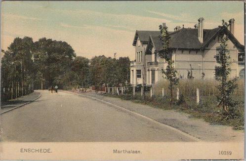 ENSCHEDE - Marthalaan, Verzamelen, Ansichtkaarten | Nederland, Verzenden