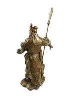 Beeld, standing Legend Chinese General Guan Yu-signed - 30, Antiek en Kunst