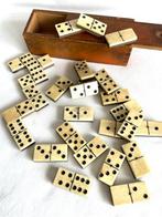 Antiek Dominospel - Bordspel - Gemaakt van ebbenhout en