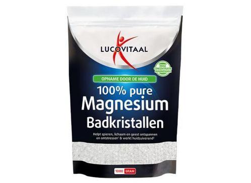Lucovitaal Magnesium badkristallen 1 Kilogram, Diversen, Overige Diversen, Nieuw