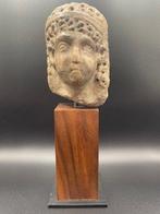 Oude Egypte, Ptolemeïsch Marmer Votive model - 12 cm, Antiek en Kunst