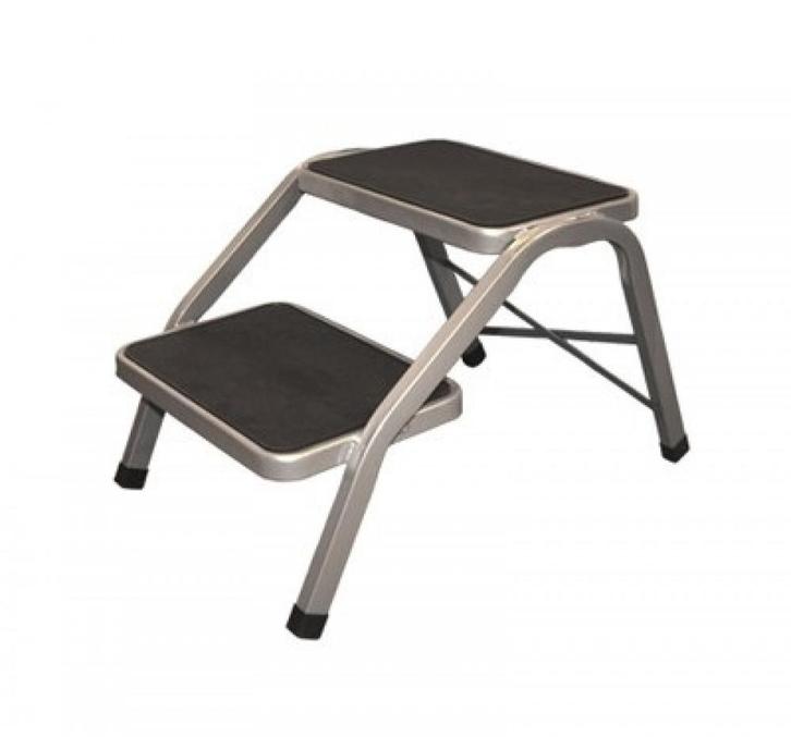 Opstap Bermuda Staal Dubbel, Caravans en Kamperen, Kampeeraccessoires, Nieuw