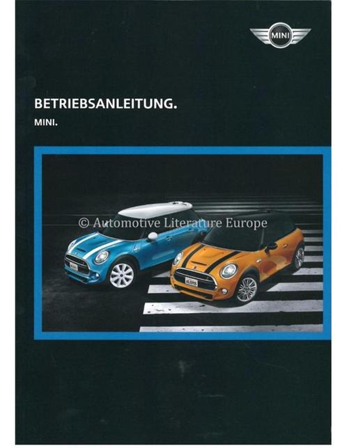 2014 MINI INSTRUCTIEBOEKJE DUITS, Auto diversen, Handleidingen en Instructieboekjes