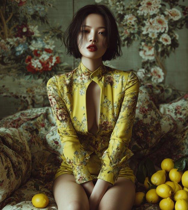 La Chibroneuse - Lemon Reverie - XL, Antiek en Kunst, Kunst | Designobjecten