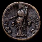 Romeinse Rijk. Hadrianus (117-138 n.Chr.). Sestertius Roma -