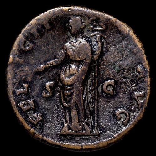Romeinse Rijk. Hadrianus (117-138 n.Chr.). Sestertius Roma -, Postzegels en Munten, Munten | Europa | Niet-Euromunten
