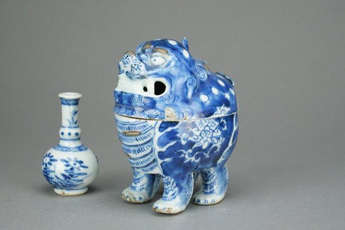 Luduan shaped censer - Porselein - China - Ming Dynastie, Antiek en Kunst, Antiek | Overige Antiek