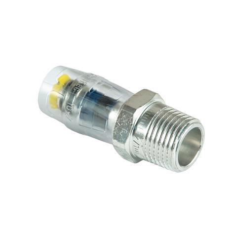 MultiTubo Pushfitting metaal vertind puntstuk 25 x 3/4, Doe-het-zelf en Verbouw, Buizen en Afvoer, Ophalen of Verzenden