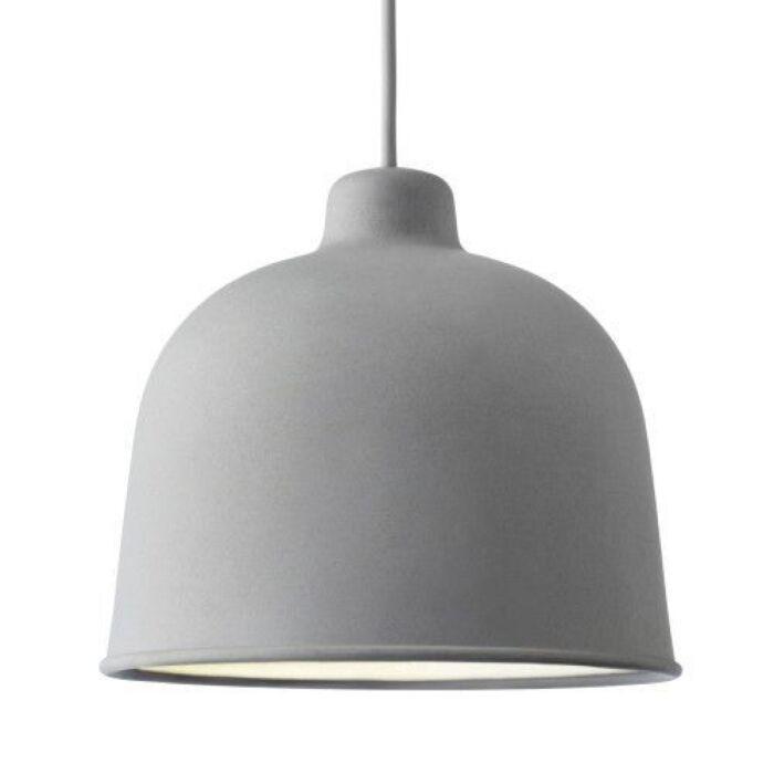 Muuto Grain Grey (nieuw) 2x beschikbaar, Huis en Inrichting, Lampen | Hanglampen, Nieuw, Hout, Kunststof, Minder dan 50 cm, Ophalen of Verzenden