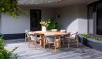 4 Seasons Outdoor Tess tuinset teak met Corsica tafel met, Ophalen of Verzenden, Nieuw