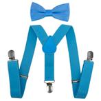 Fako Fashion - Kinder Bretels Met Vlinderstrik - 65cm -, Verzenden, Nieuw