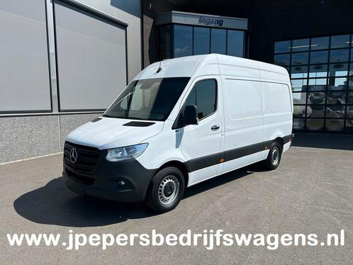 Zakelijke Lease |  Mercedes-Benz Sprinter 314 CDI RWD L2 H2, Auto's, Bestelauto's, Onderhoudsboekje, Lease, Zwart, Handgeschakeld